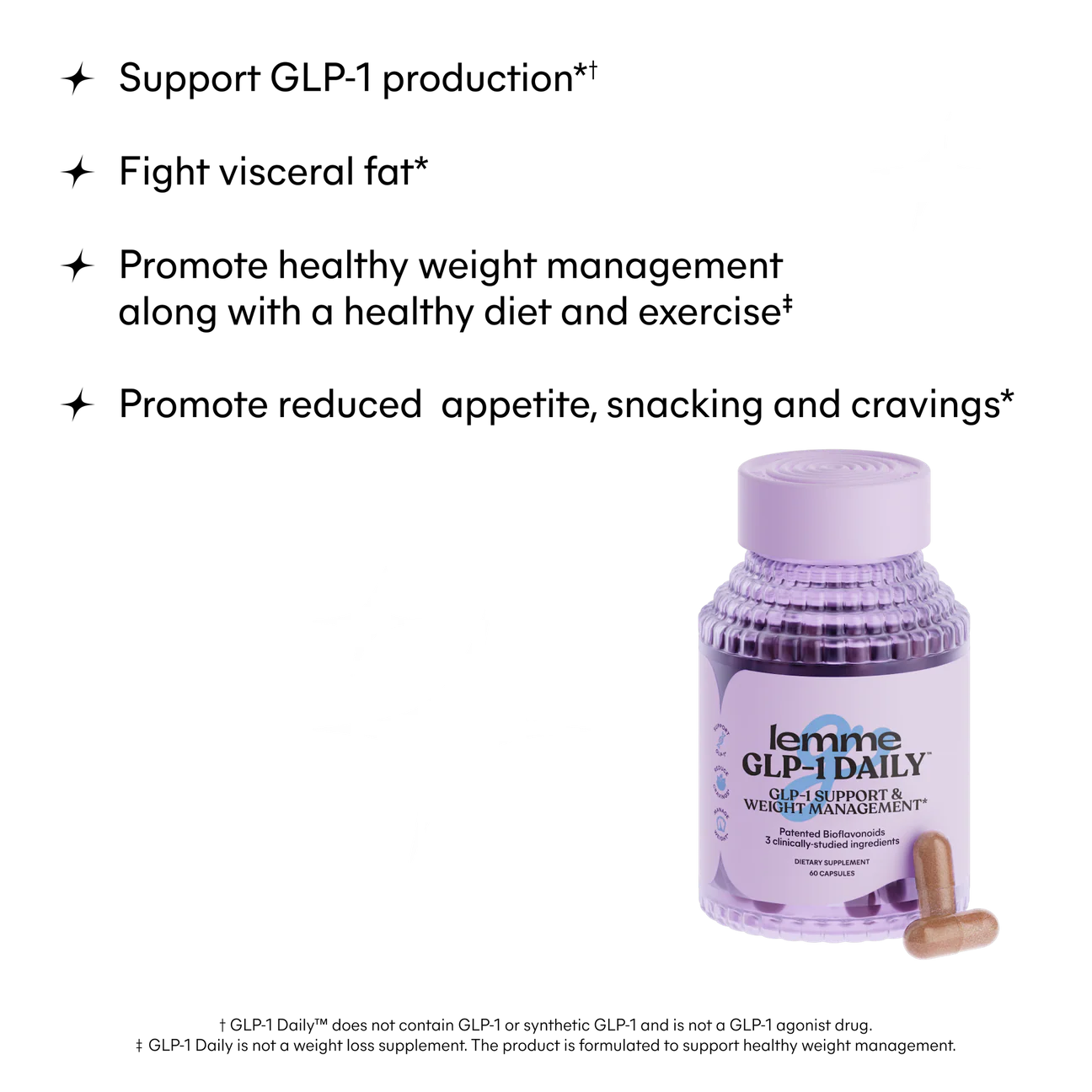 LEMME GLP-1 DailyTM Support Capsules